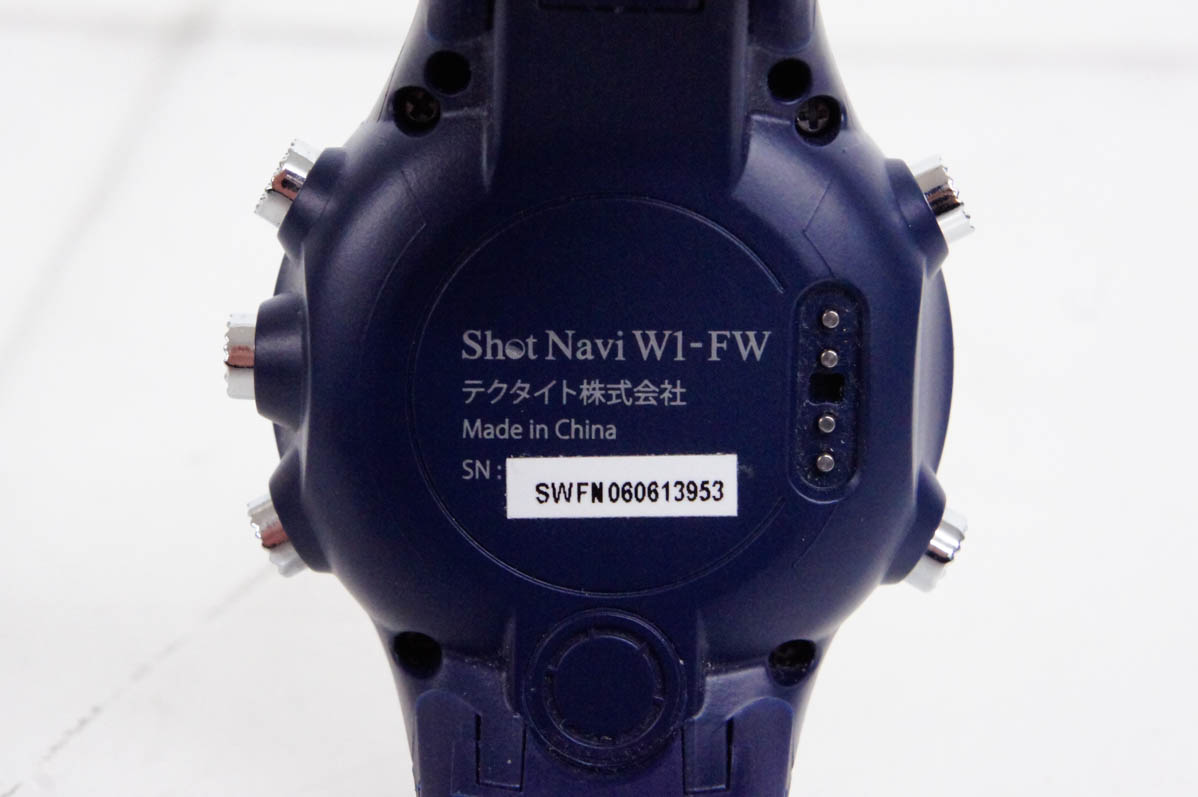 中古 Shot Navi 腕時計型GPSゴルフナビ W1-FW｜snet-shop｜05