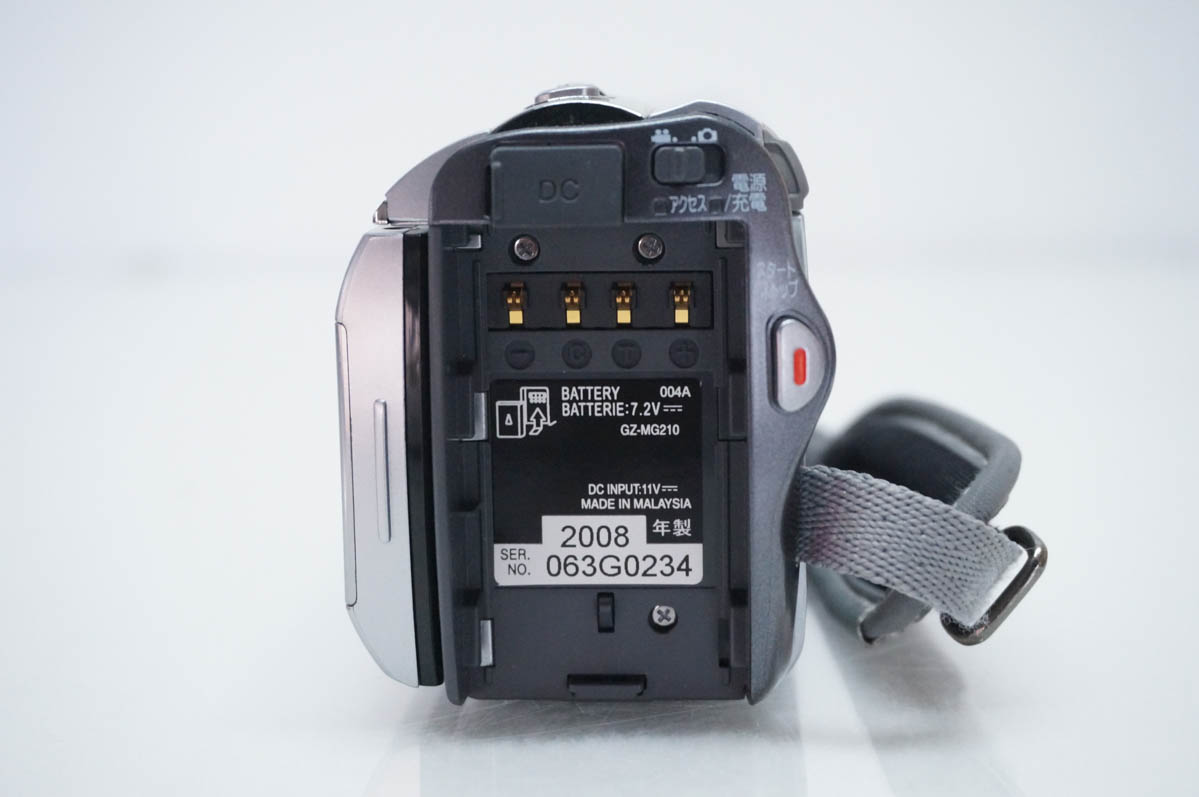 中古 JVC Victorビクター ビデオカメラ GZ-MG210 Everioエブリオ