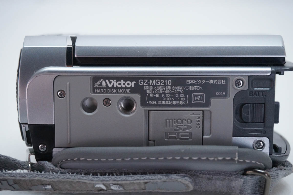 中古 JVC Victorビクター ビデオカメラ GZ-MG210 Everioエブリオ