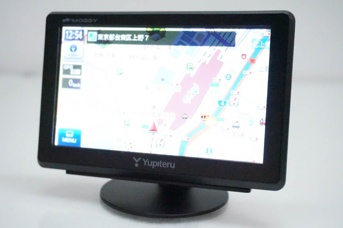 中古 Yupiteruユピテル MOGGY ポータブルナビゲーション 5V型 YPL524
