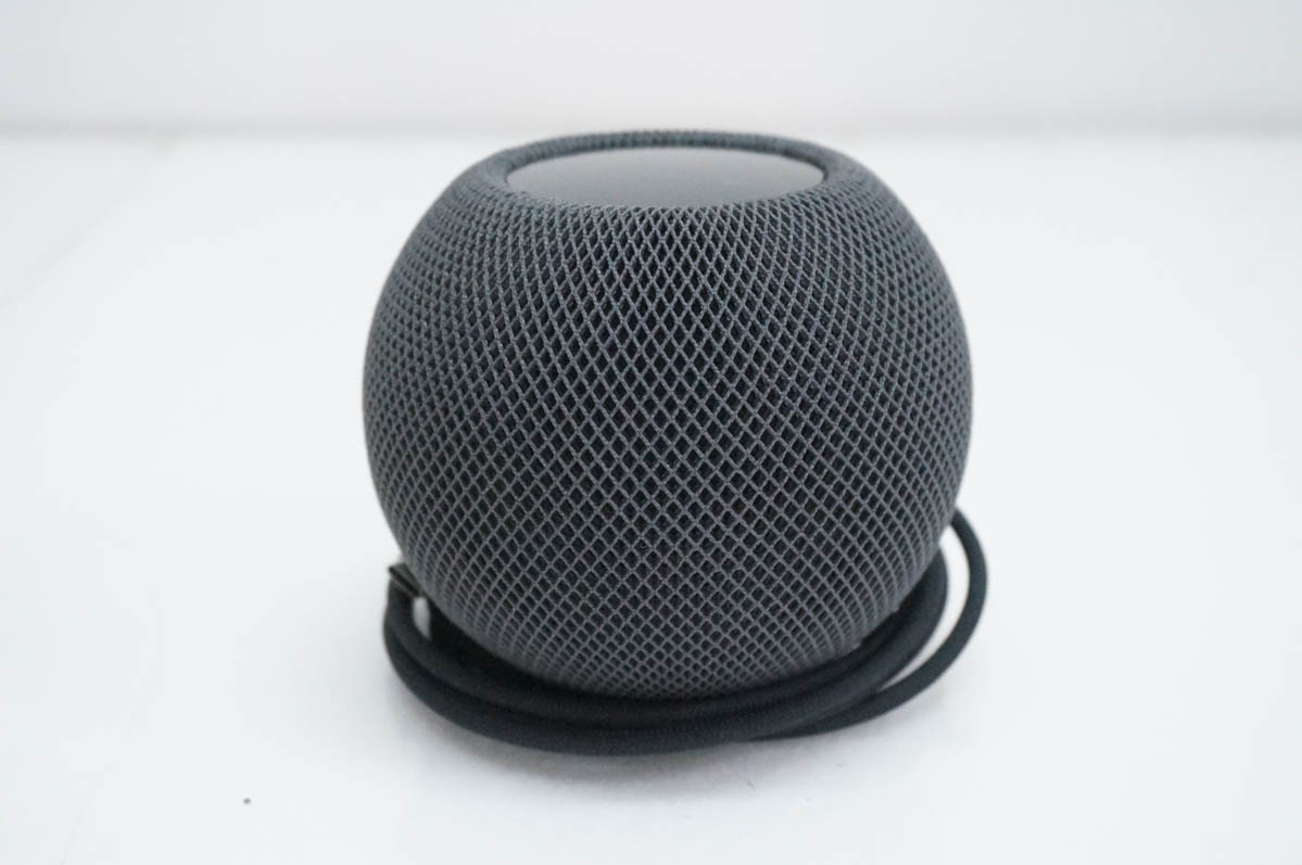 中古 Appleアップル スマートスピーカー HomePod mini スペースグレイ