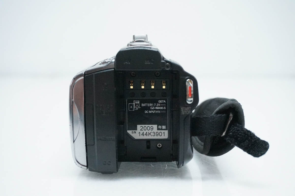 JVC　Everio エブリオ　GZ-HM400　ビデオカメラ　美品 中古 JVC Victorビクター エブリオEverio ハイビジョンメモリー