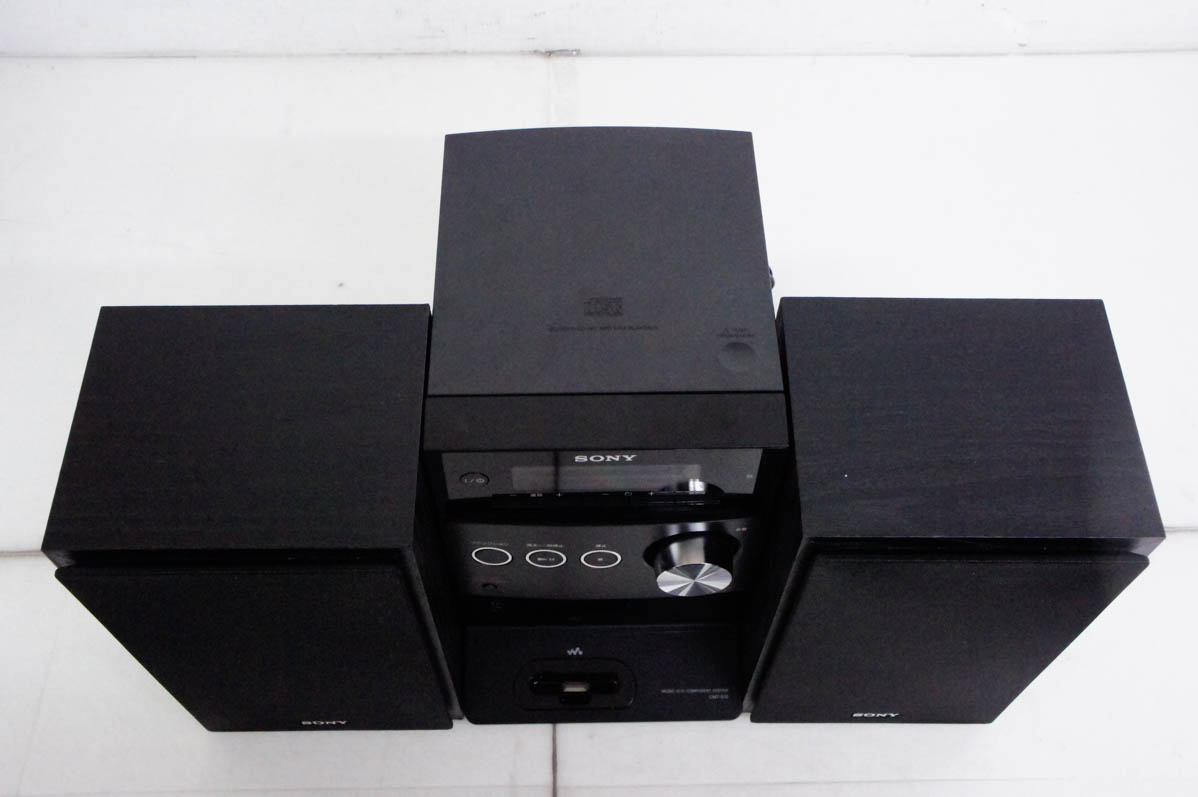 ソニー コンポ CMT-S10 ウォークマン CD ラジオ CDコンポ CMT-S10 特長 : “ウォークマン”を楽しむ | システムステレオ