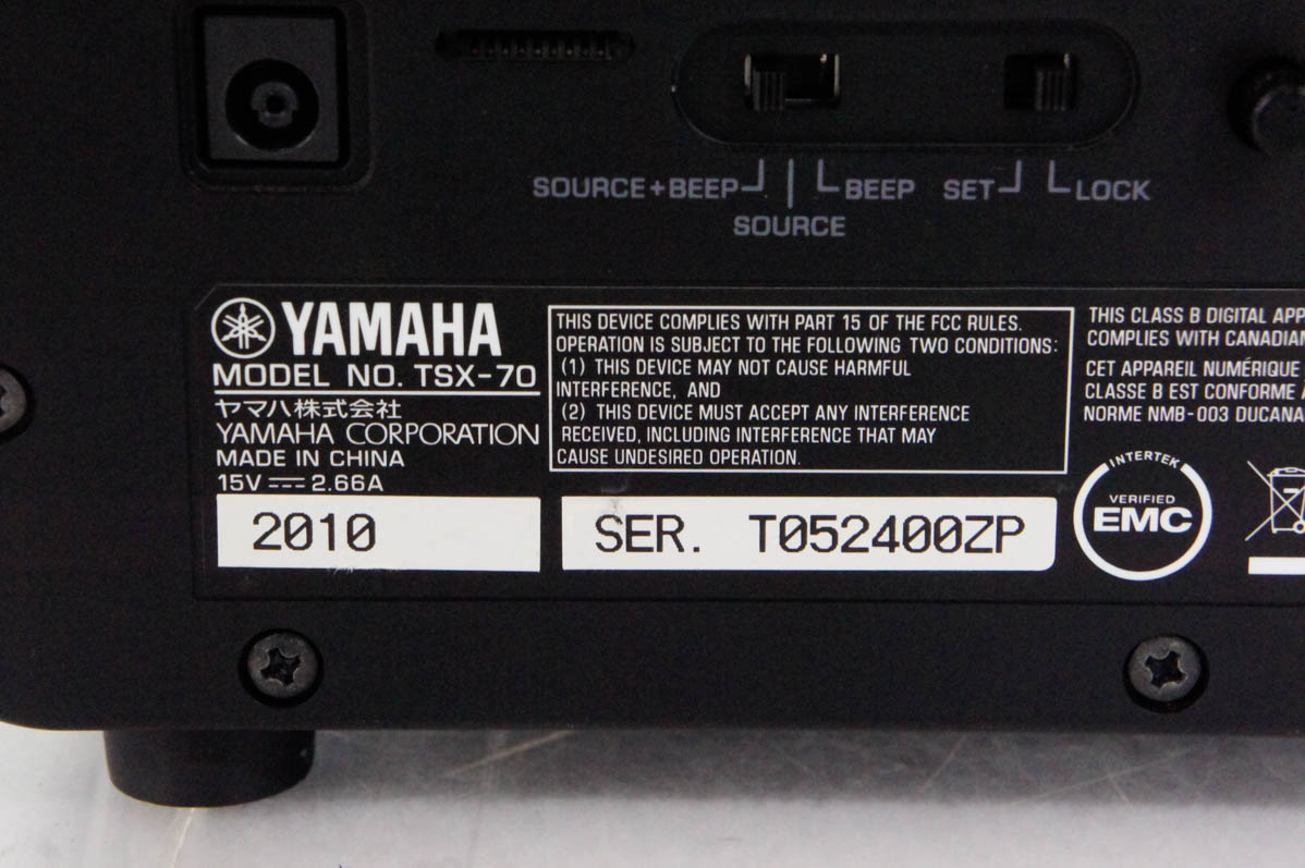 【お気に入り】  ヤマハYAMAHA デスクトップオーディオシステム iPhone/iPod対応 ラジオ TSX-70 オーディオ