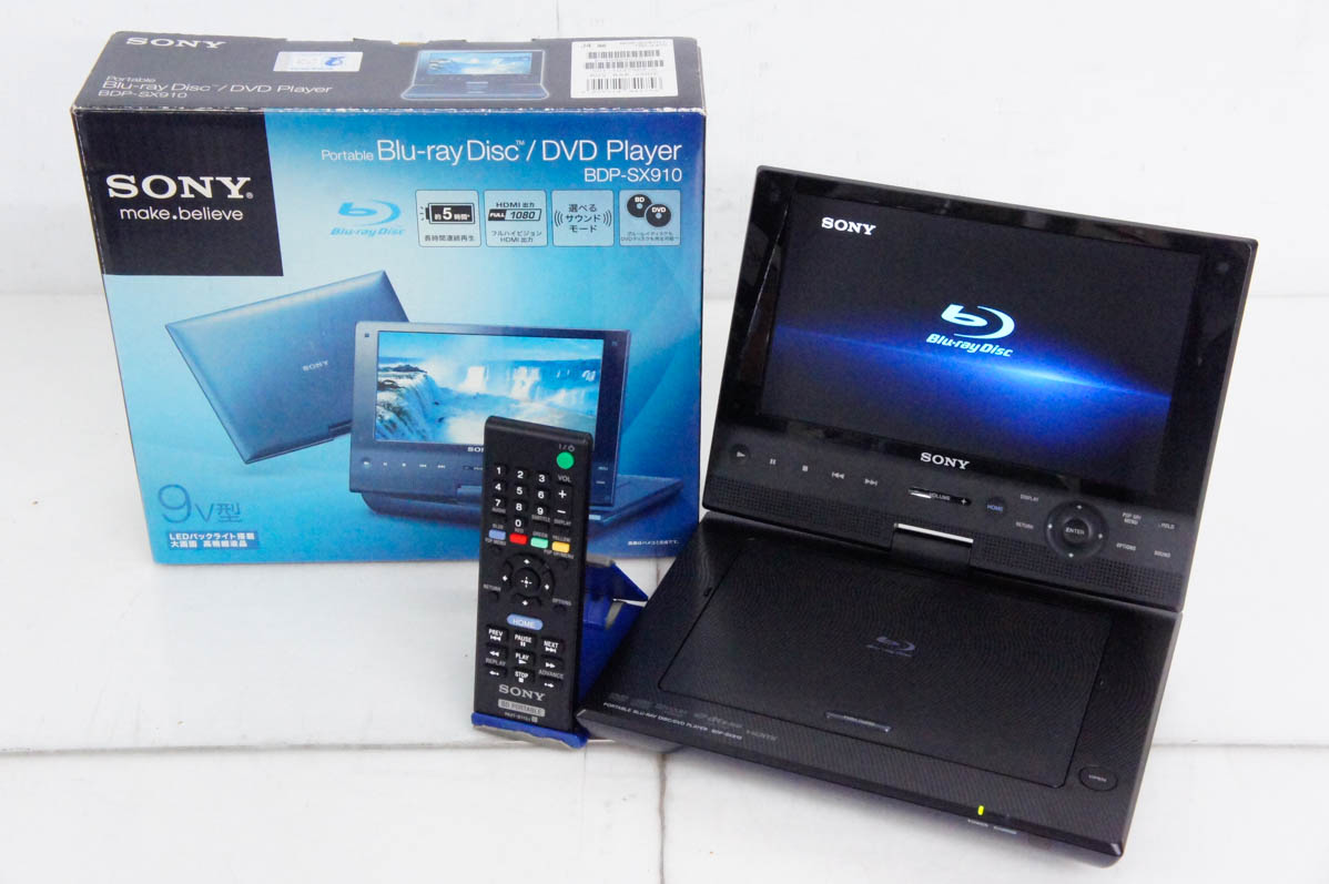 SONY BDP-SX910 ポータブルブルーレイプレイヤー ソニー