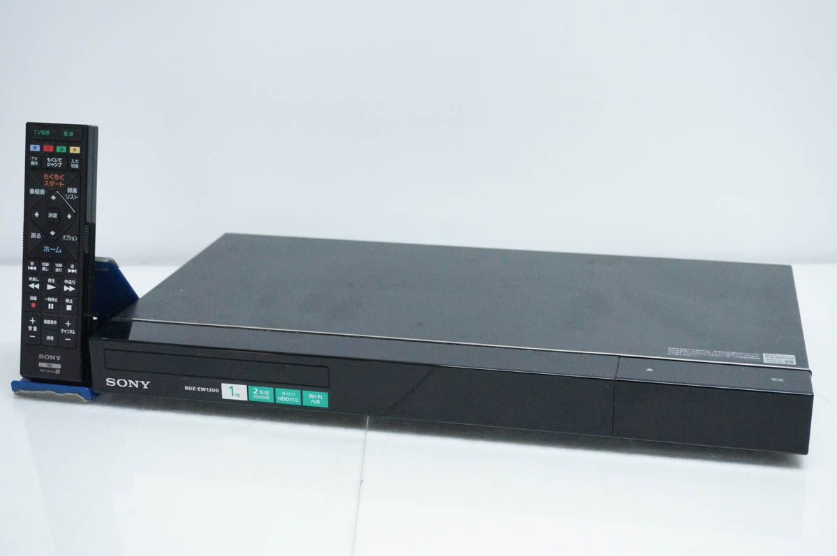 中古 SONYソニー ブルーレイディスク/DVDレコーダー HDD1TB BDZ-EW1200 