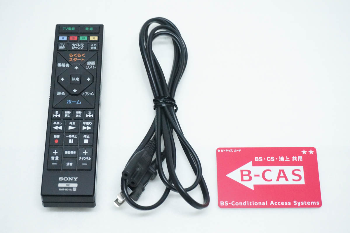 中古 SONYソニー ブルーレイディスク/DVDレコーダー HDD1TB BDZ-EW1200 BDレコーダー ダブルチューナー 無線LAN搭載の画像