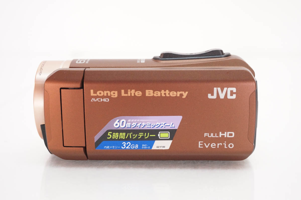 中古 JVC Victorビクター Everioエブリオ ビデオカメラ GZ-F100 32GB