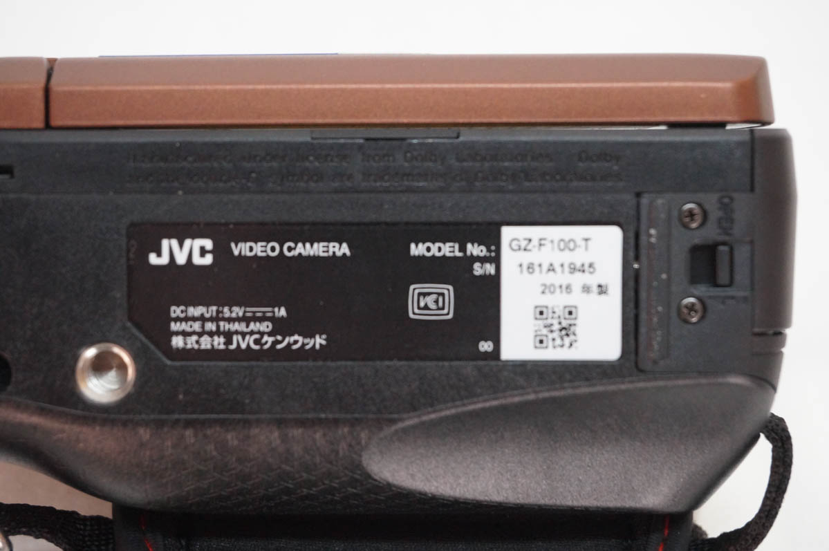中古 JVC Victorビクター Everioエブリオ ビデオカメラ GZ-F100 32GB
