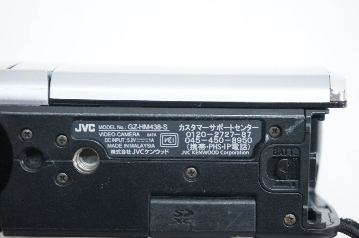 中古 JVC Victorビクター エブリオEverio デジタルビデオカメラ GZ