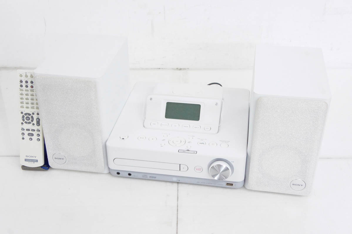 中古 SONYソニー ハードディスクコンポ HDD/CD対応 オーディオ CMT  