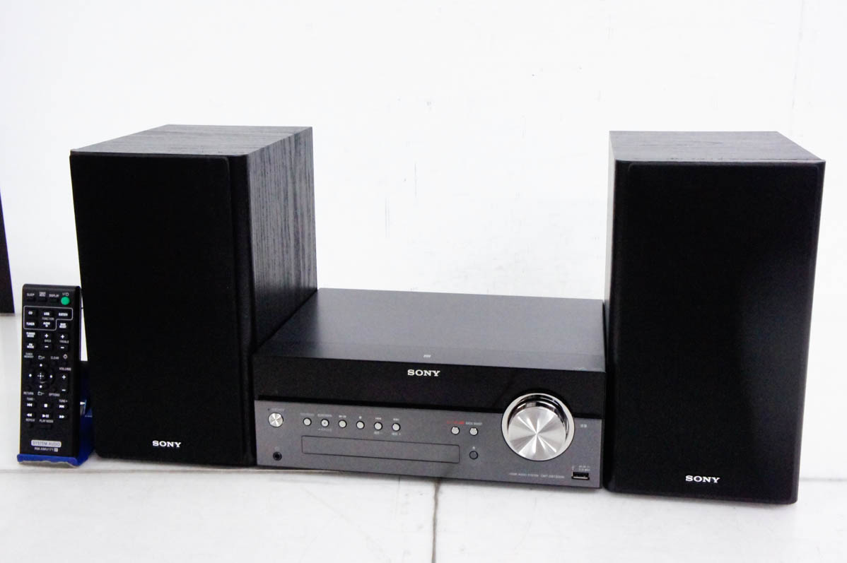 中古 SONYソニー マルチコネクトコンポ CMT-SBT300W CDコンポ