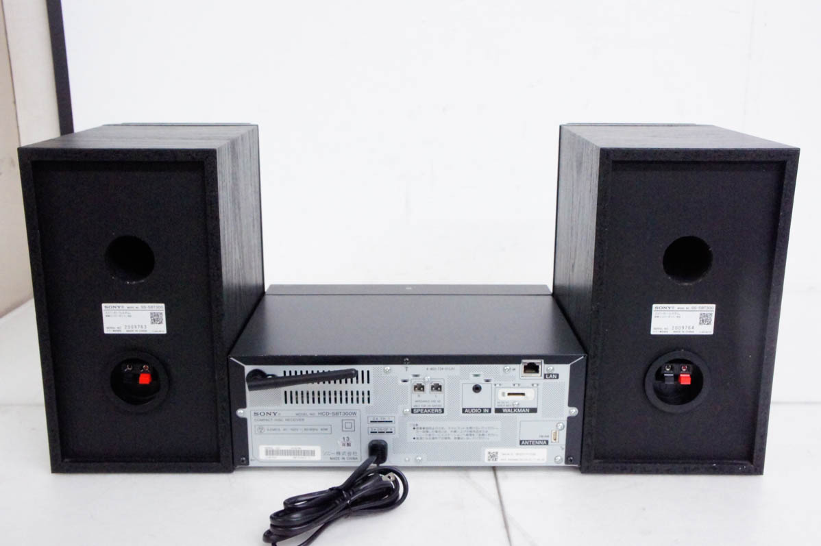 中古 SONYソニー マルチコネクトコンポ CMT-SBT300W CDコンポ