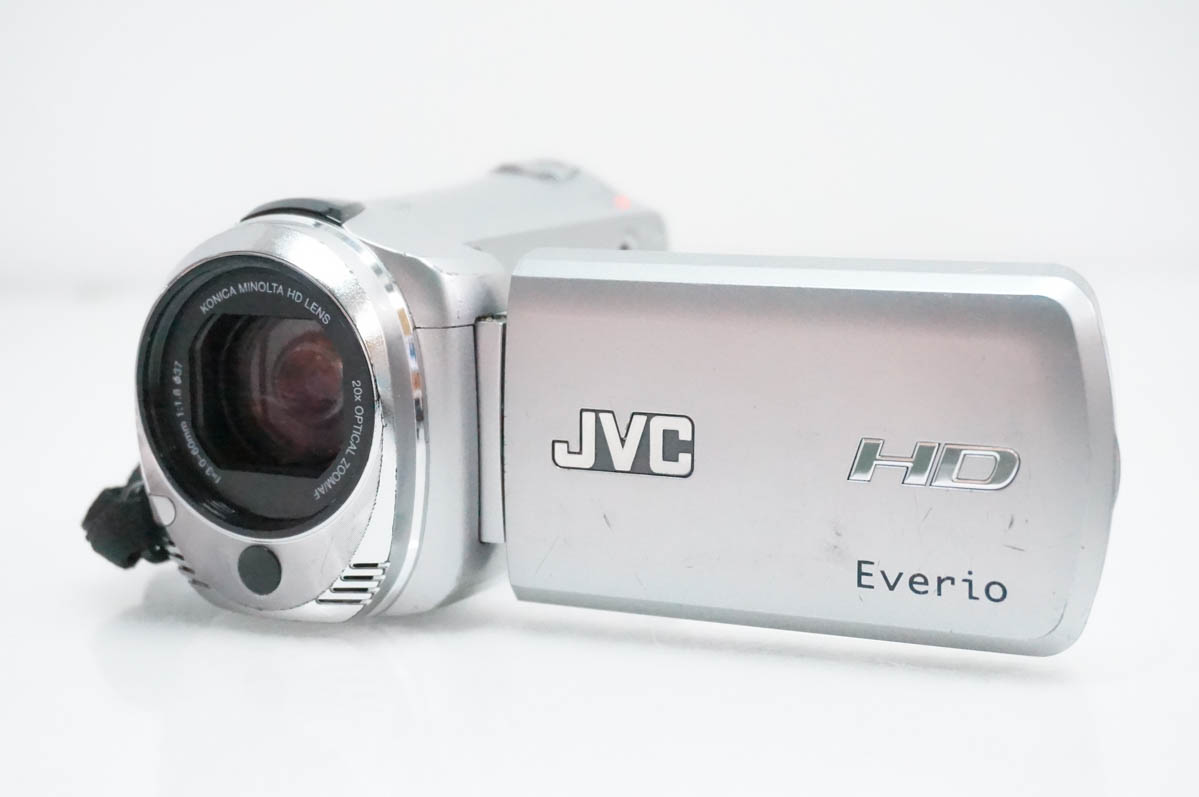 中古 JVC Victorビクター ハイビジョンメモリームービー エブリオEverio GZ-HM240 ビデオカメラ