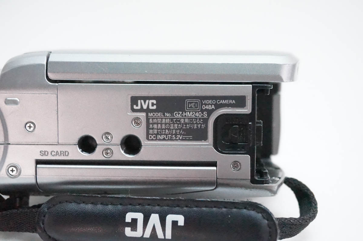 中古 JVC Victorビクター ハイビジョンメモリームービー エブリオ 