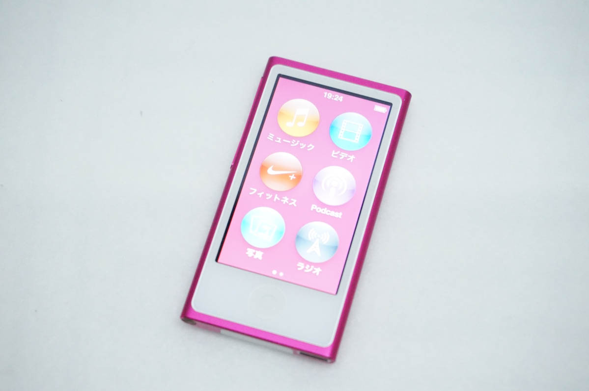 【未使用品】iPod nano 16GB ピンク 第7世代 MKMV2J/A 中古 Appleアップル 第7世代 iPod nano 16GB ピンク MKMV2J : エス