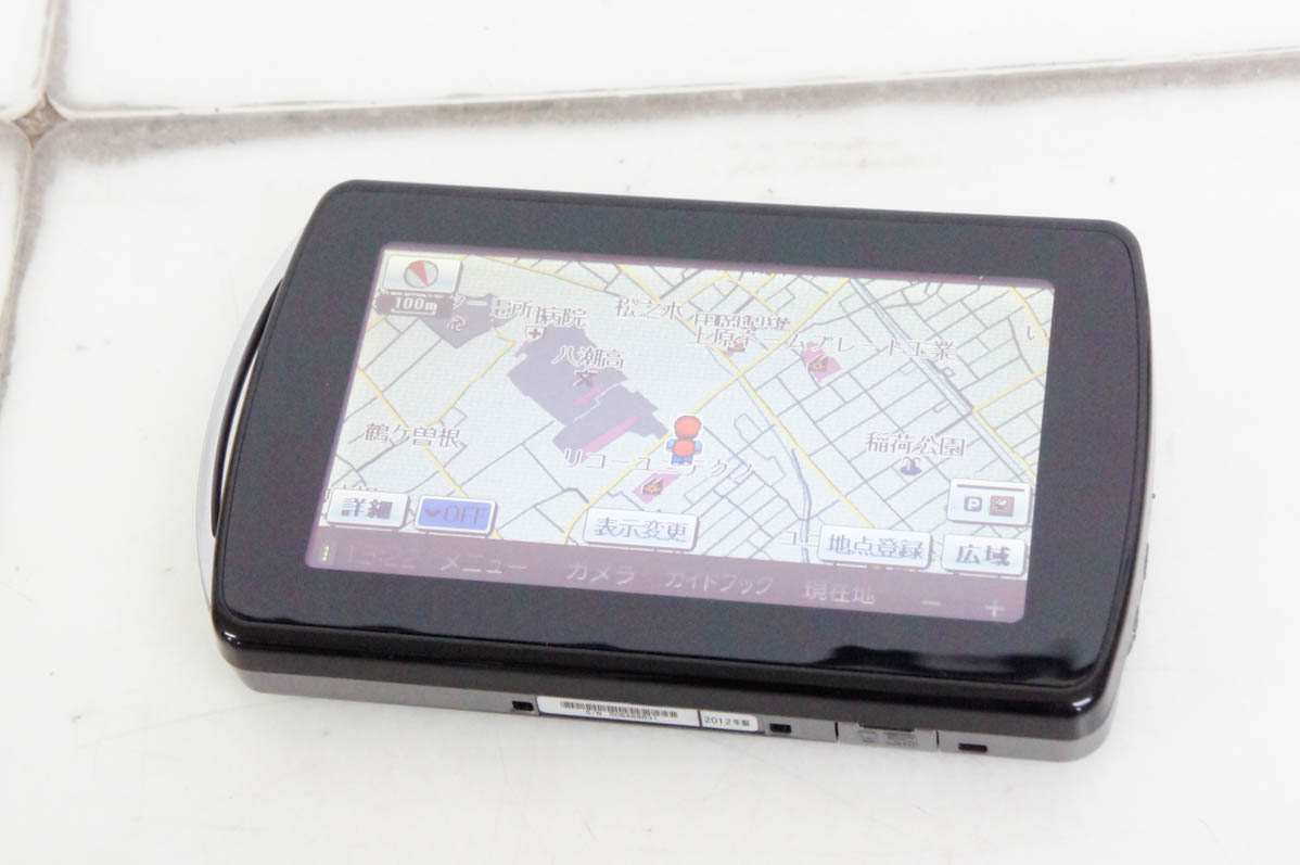 中古 Panasonicパナソニック ポータブルSDトラベルナビゲーション 旅