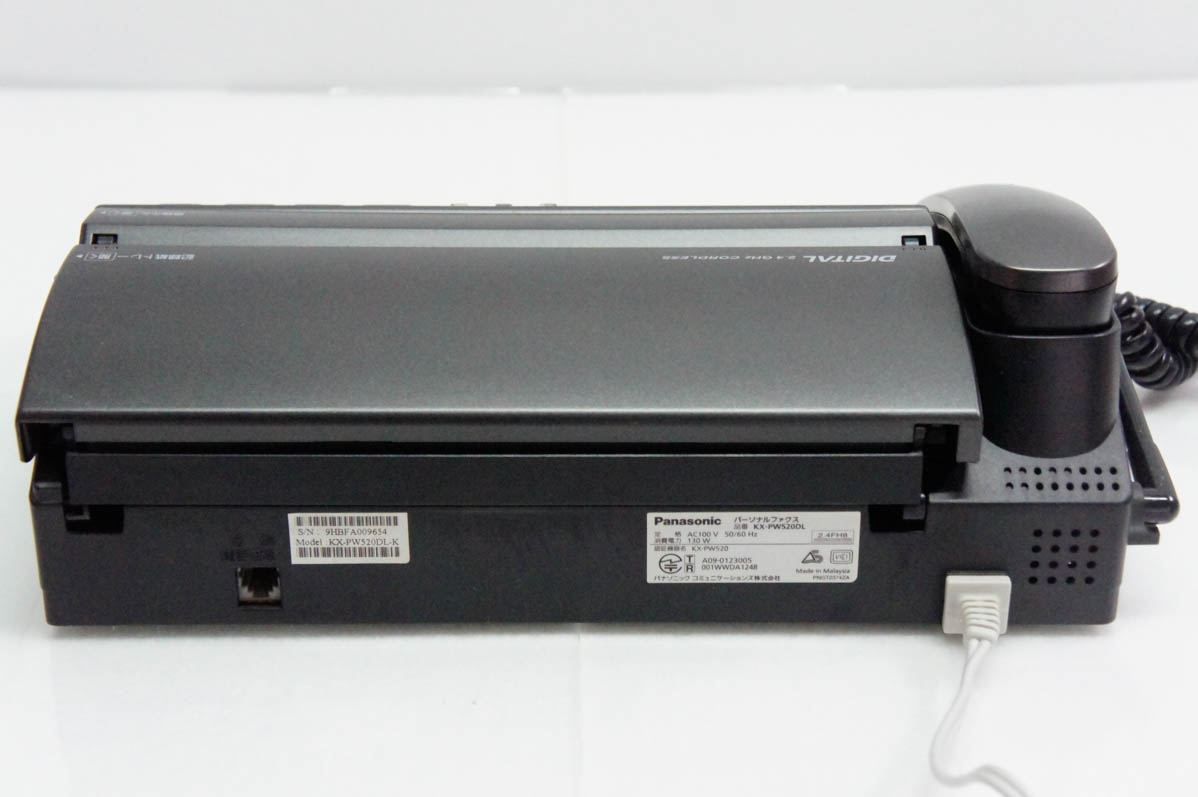中古 Panasonicパナソニック 普通紙ファックス おたっくす KX-PW520DL 中古 Panasonicパナソニック 普通紙ファックス おたっくす KX-PW520DL