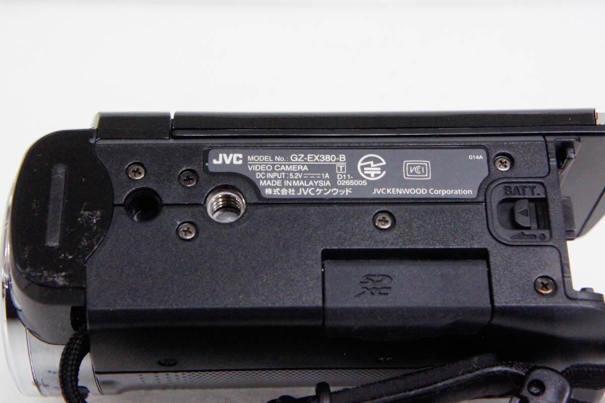 激美品　JVC Everio GZ-EX380-B 中古 JVC Victorビクター デジタルムービー エブリオEverio GZ