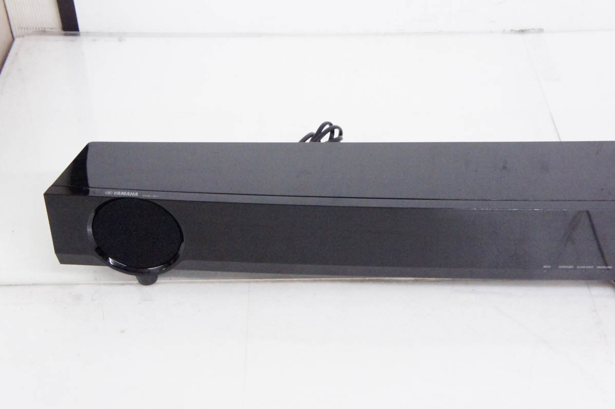 YAMAHA YAS-101 フロントサラウンドシステム　中古 中古 YAMAHAヤマハ フロントサラウンドシステム YAS-101(B) 7.1