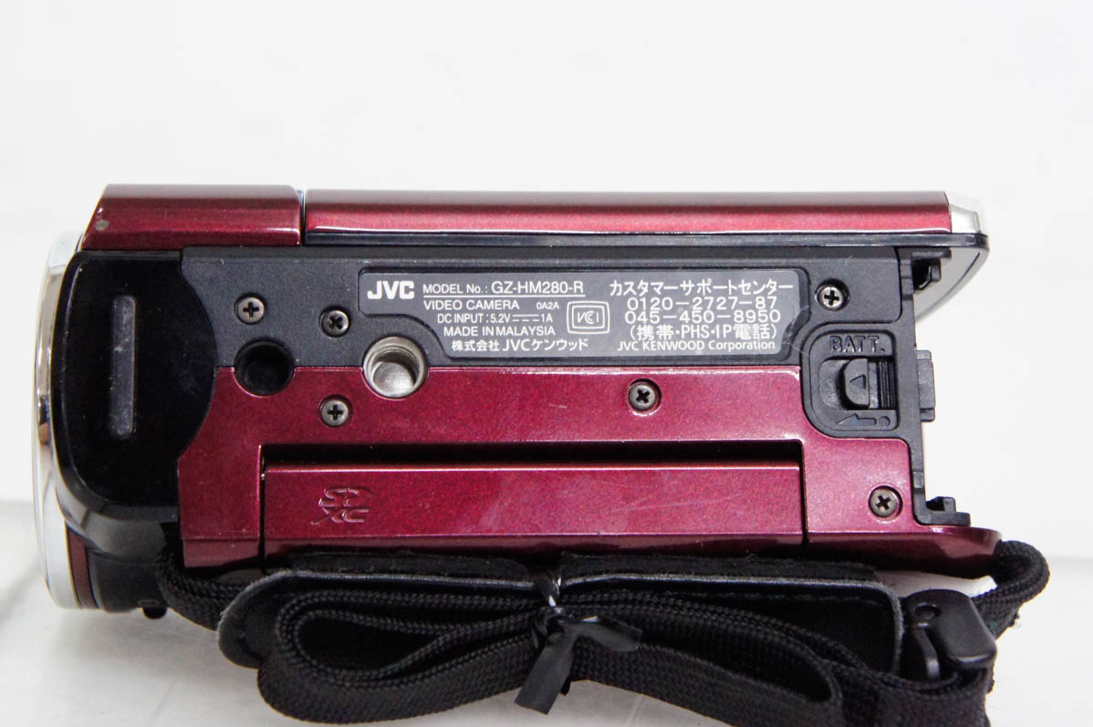 JVC Everio GZ-HM280 ビデオカメラ　美品作動品作例あり 中古 JVC Victorビクター デジタルムービー エブリオEverio GZ-HM280