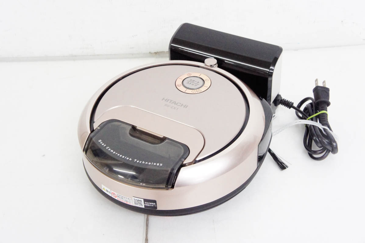 【中古】日立 ロボットクリーナー minimaru ミニマル RV-EX1 充電式掃除機 中古 日立 ロボットクリーナー minimaru ミニマル RV-EX1 充電式掃除機