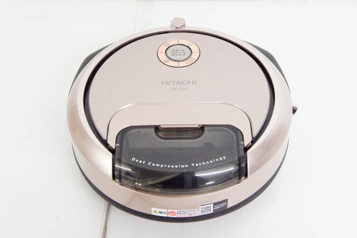 中古 日立 ロボットクリーナー minimaru ミニマル RV-EX1 充電式掃除機