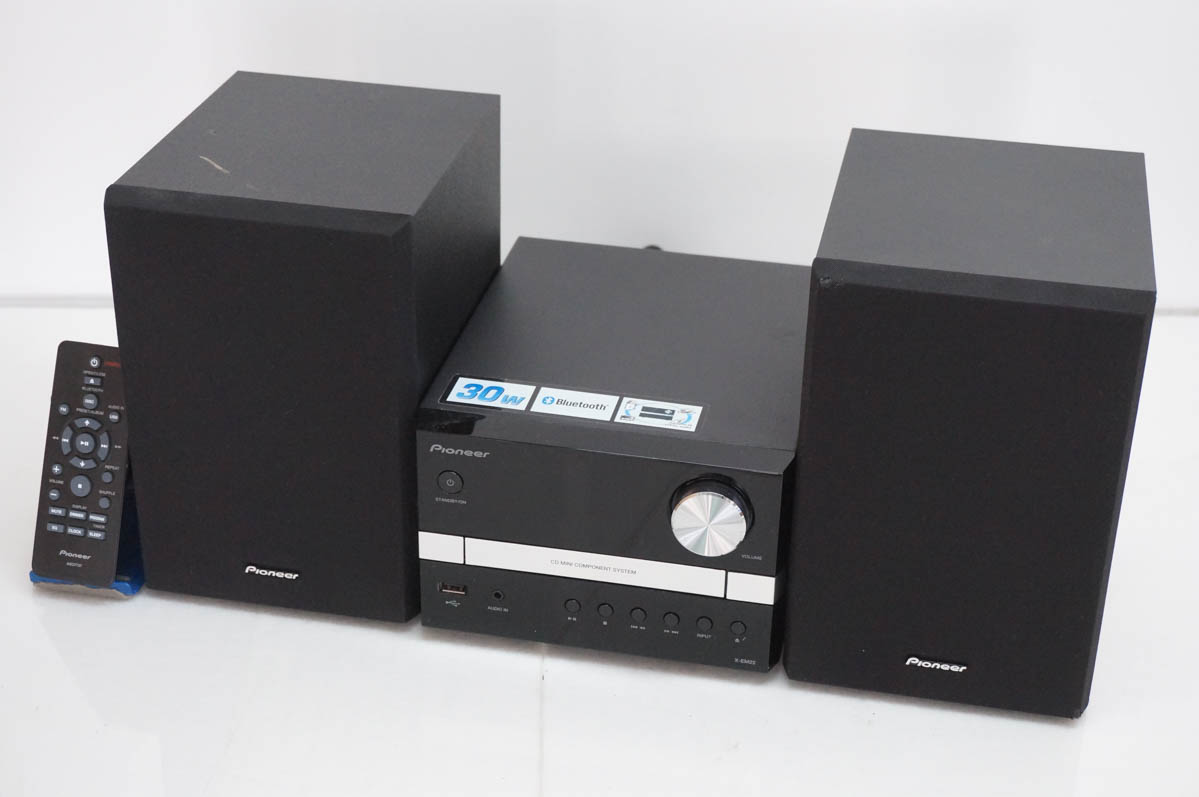Pioneer ミニコンポ Bluetooth 中古 Pioneerパイオニア CDミニコンポーネントシステム X-EM22