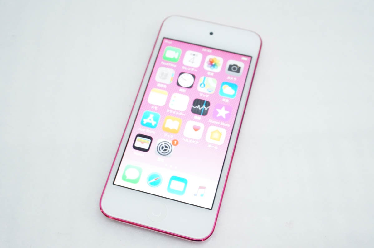 ☆動作品☆ iPod touch 第6世代 128GB ピンク MKWK2J/A 中古 Appleアップル 第6世代 iPod touch 128GB MKWK2J/A ピンク : エス