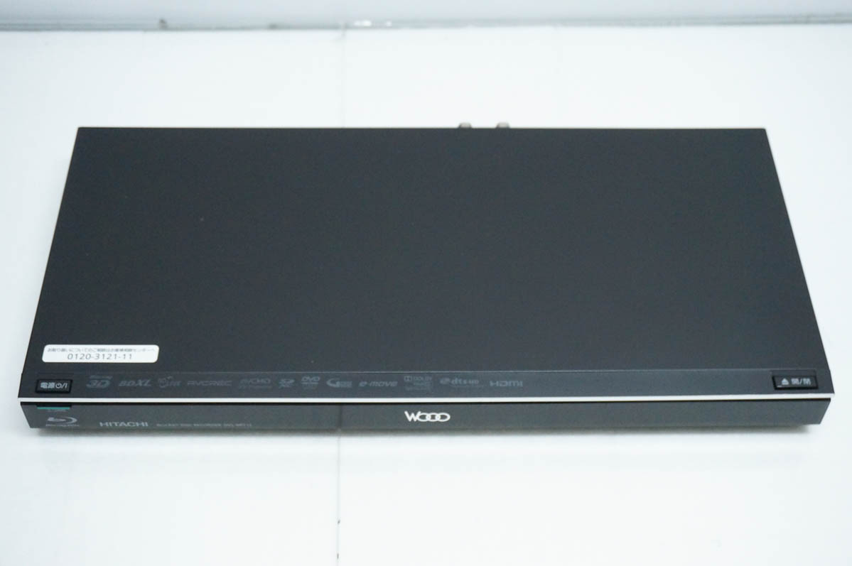 中古 日立 ブルーレイレコーダーWooo DVL-BRT12 HDD500GBの画像