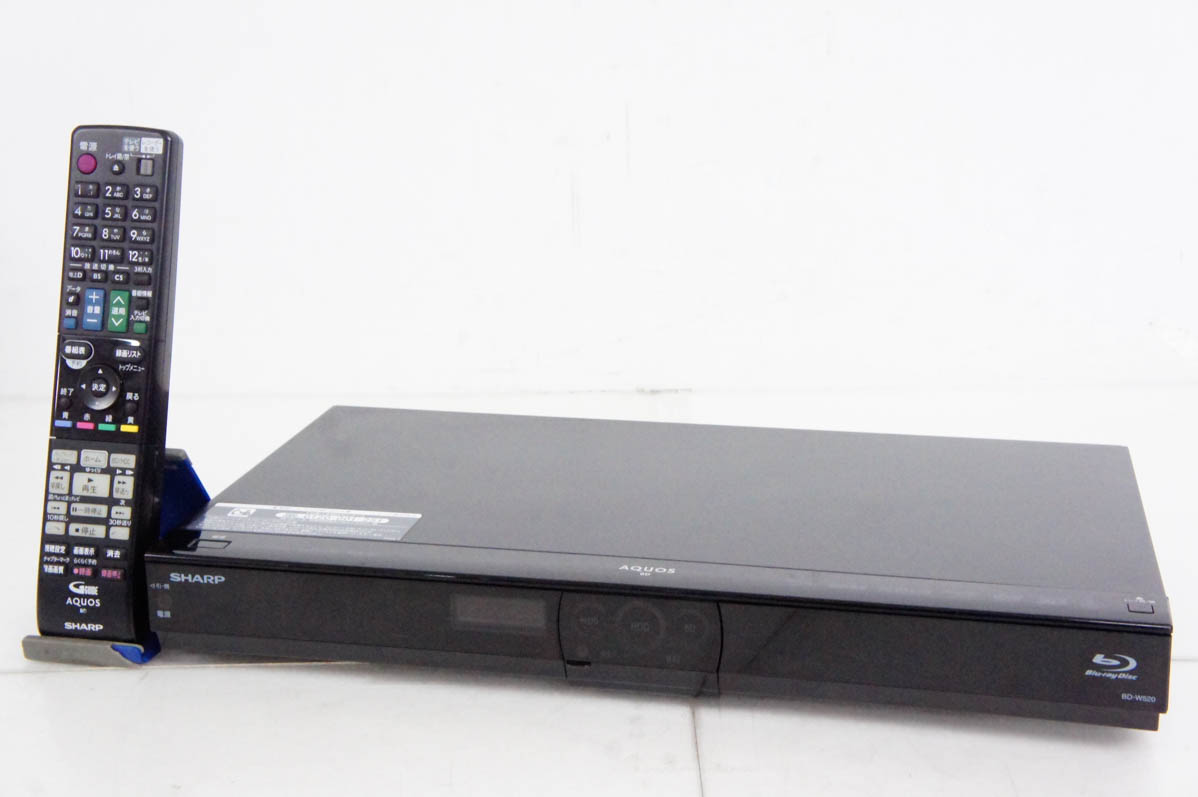 中古 SHARPシャープ ブルーレイディスクレコーダー AQUOS BD-W520 HDD500GB Wチューナー｜snet-shop