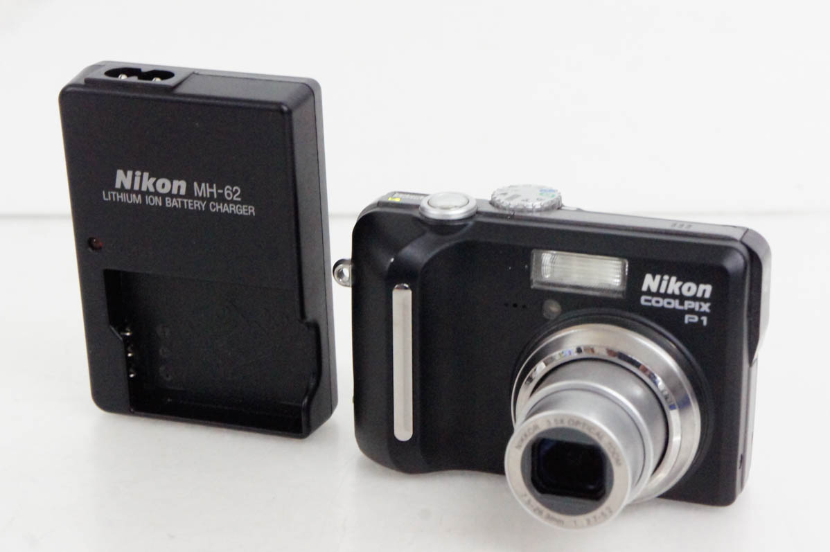 中古 C NIKONニコン コンパクトデジタルカメラ COOLPIXクールピクス P1 800万画素