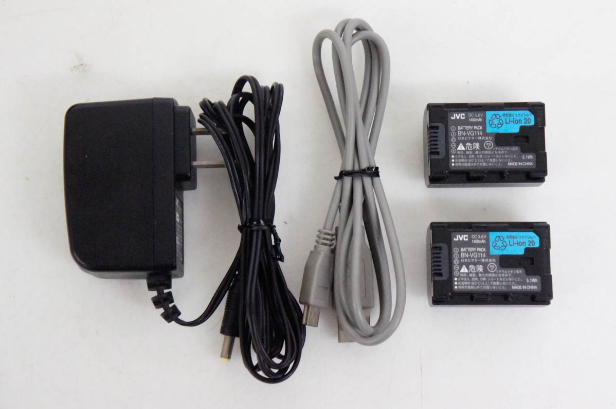 中古 JVC Victorビクター エブリオEverio デジタルビデオカメラ GZ