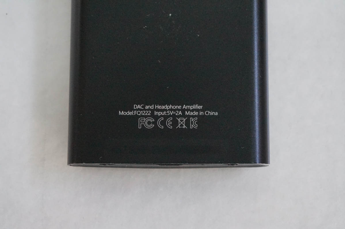 中古 FiiOフィーオ DAC搭載ポータブルヘッドホンアンプ FIO-Q1MK2