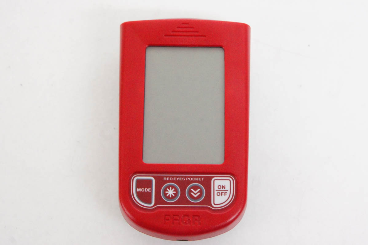 中古 PRGRプロギア マルチスピード測定器 RED EYES POCKET HS-100