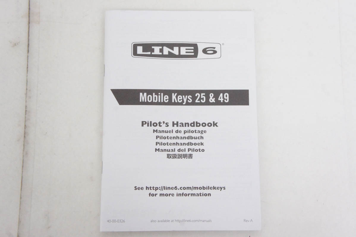 中古 LINE6 ラインシックス モバイルMIDIキーボード Mobile Keys 49 49