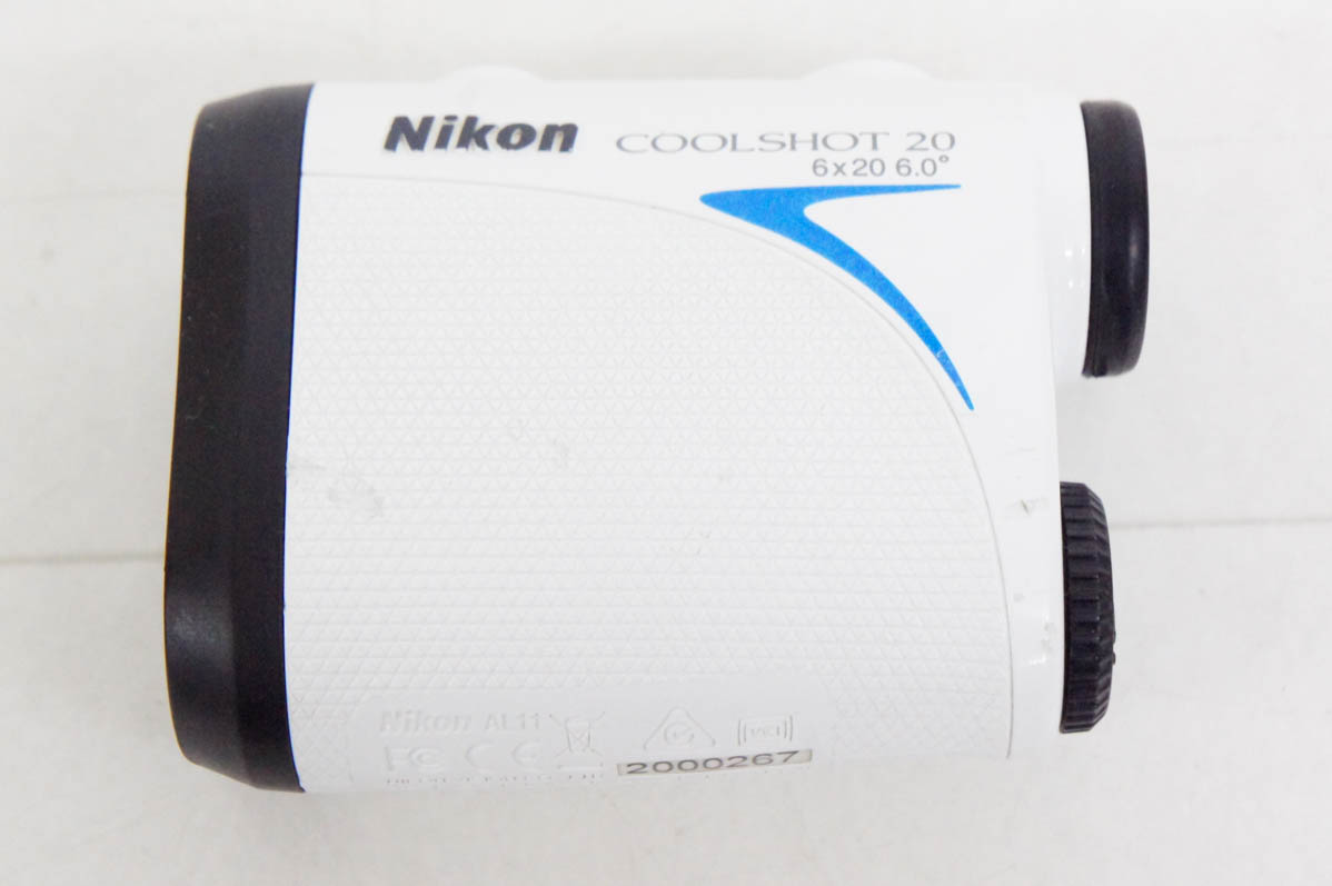 【新品未使用品】Nikon ニコン COOLSHOT 20GⅡ ゴルフ距離計 中古 NIKONニコン 携帯型レーザー距離計 COOLSHOT 20G2 ゴルフ用品