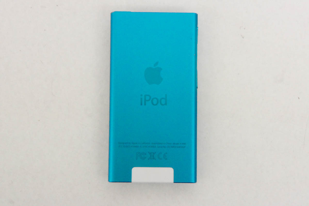 中古 Appleアップル 第7世代 iPod nano 16GB ブルー MD477J : d0654123