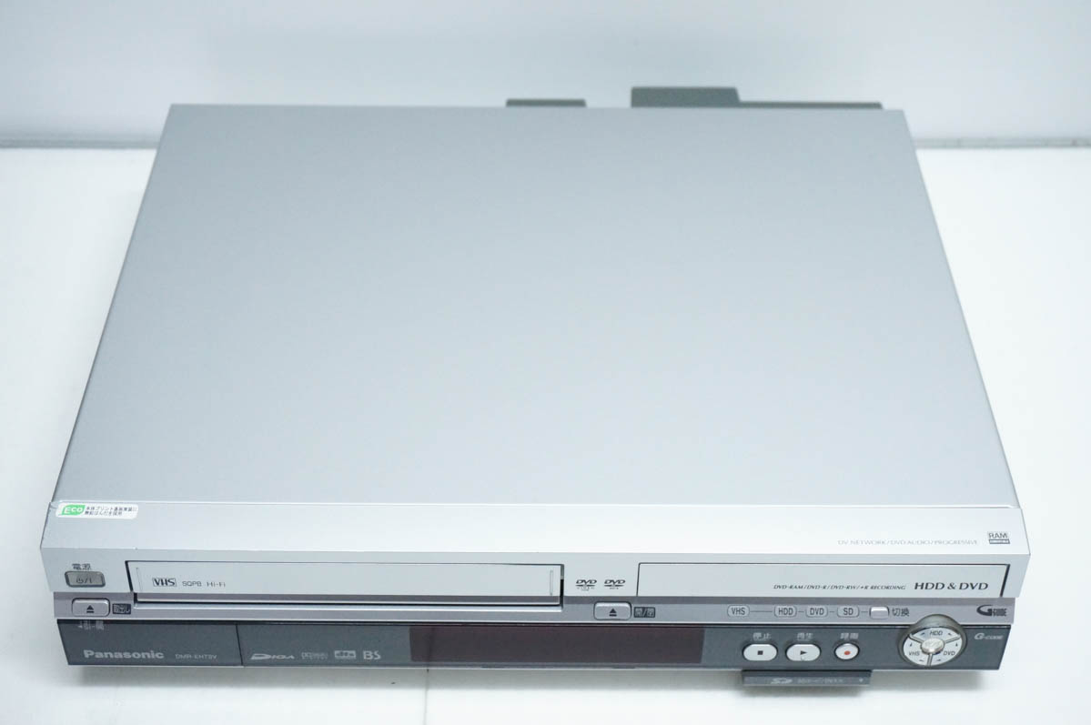 中古 Panasonicパナソニック DIGA DMR-EH73V DVDプレーヤー一体型VHS