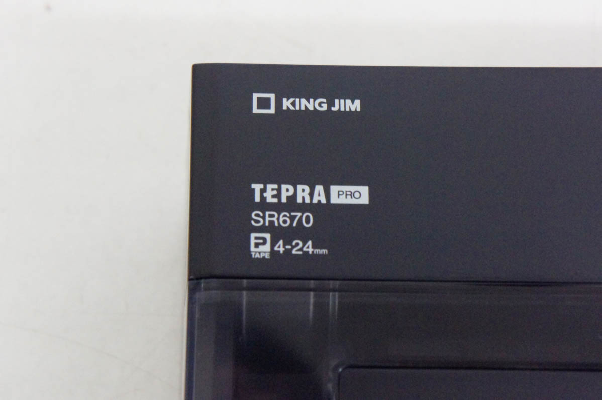 中古 KING JIMキングジム ラベルライター テプラ PRO SR670 : エス