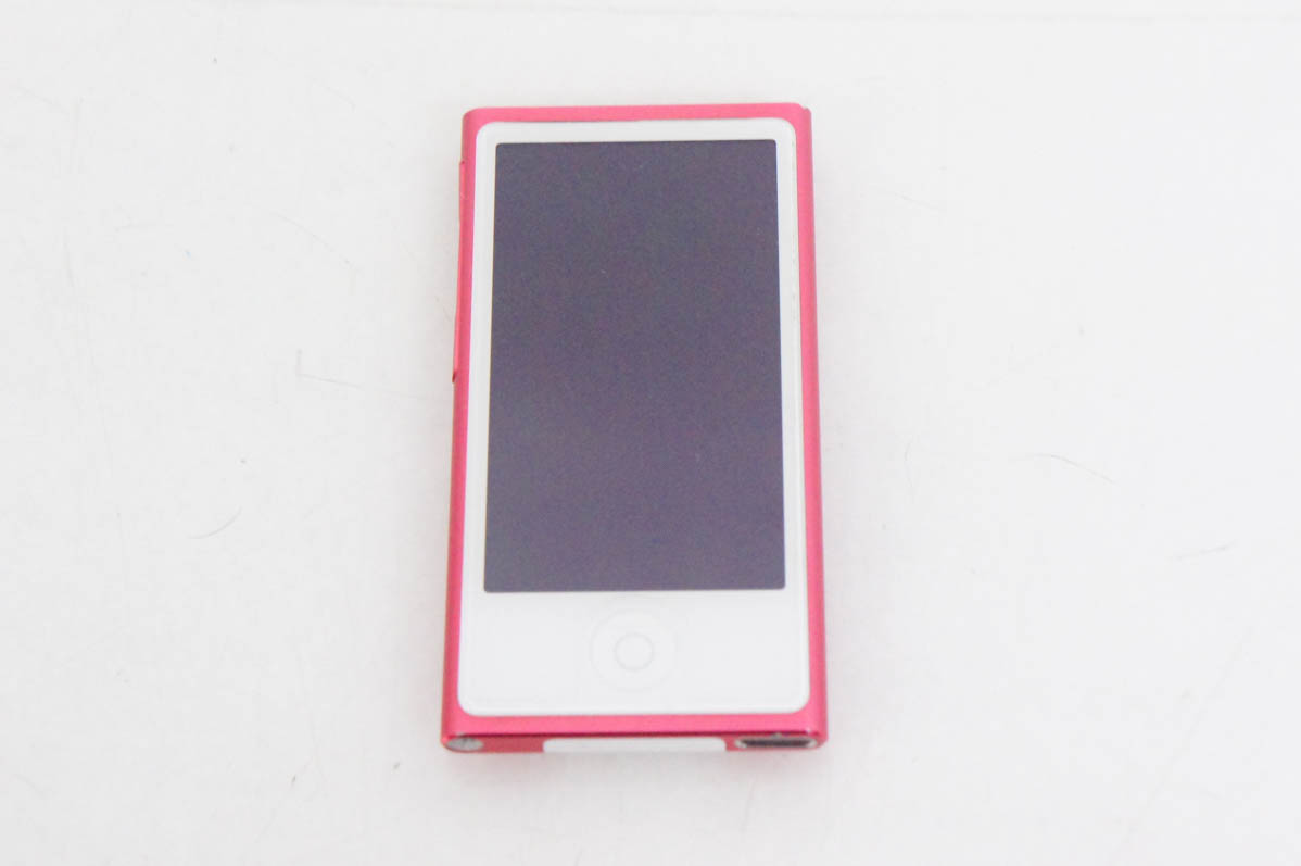 中古 Appleアップル 第7世代 iPod nano 16GB ピンク MD475J : エス
