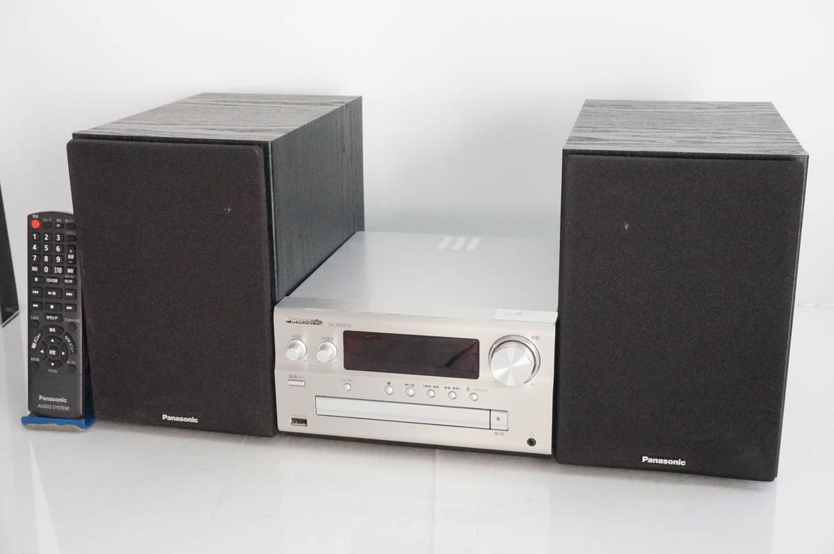 CD パナソニック SC-PMX70 Panasonic システムステレオ Bluetooth SC-PMX70 CDステレオシステム Panasonicパナソニック 中古 ラジオ・コンポ