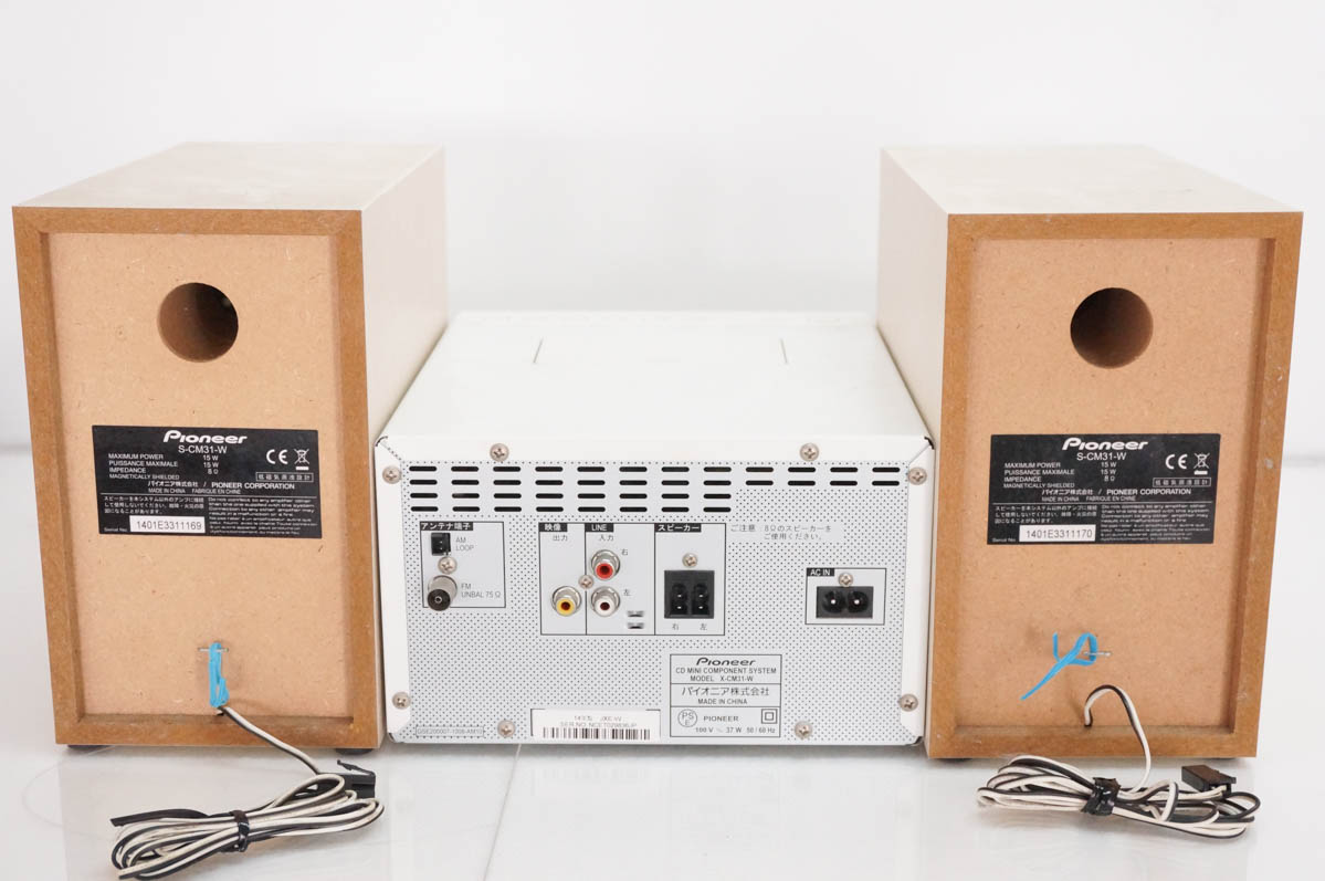 pioneer スピーカー（ミニコンポ）｜ミニコンポ、ラジカセ｜オーディオ