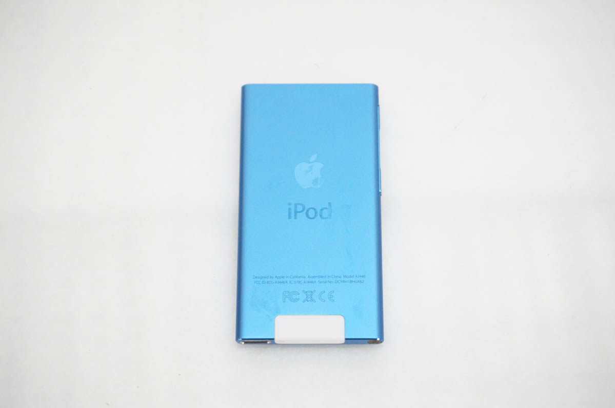 中古 Appleアップル 第7世代 iPod nano 16GB ブルー MKN02J : エス
