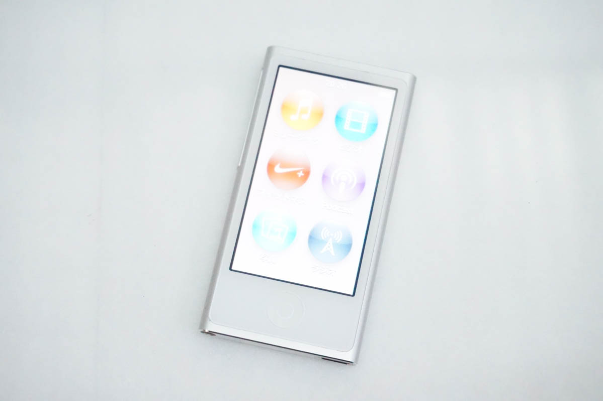 中古 Appleアップル 第7世代 iPod nano 16GB シルバー MD480LL : エス