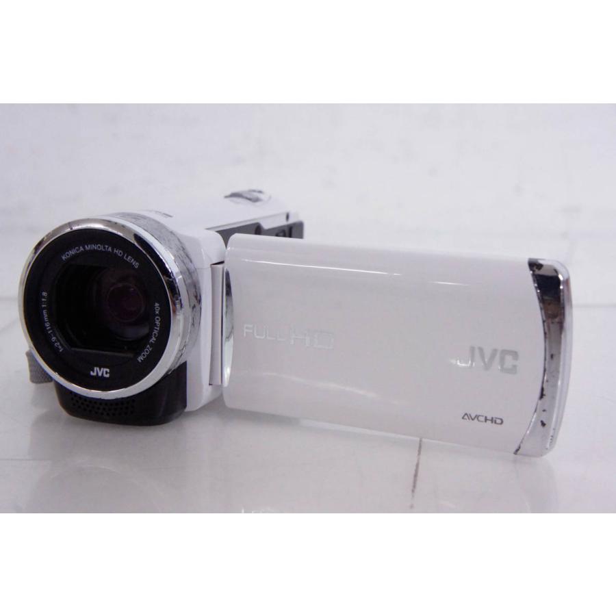 中古 C JVC Victorビクター エブリオEverio ハイビジョンメモリービデオ GZ-E117｜snet-shop