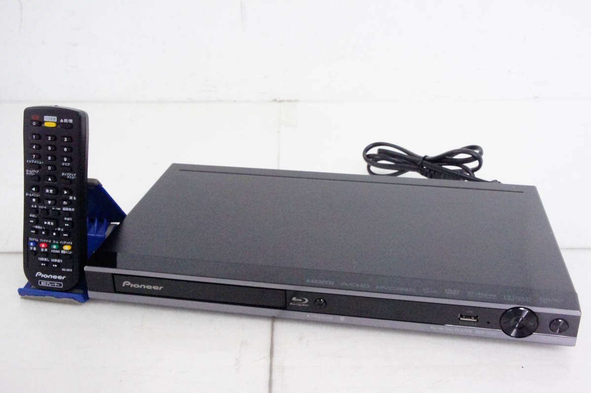 【動作確認済】Pioneer BDP-3130 Blu-rayプレーヤー① Amazon | Pioneer ブルーレイディスクプレーヤー ブラック BDP