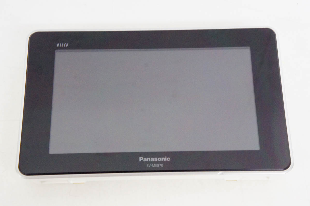 Panasonic VIERA ポータブルワンセグテレビSV-ME870防水 概要 ポータブルワンセグテレビ SV-ME870 | ポータブルテレビ