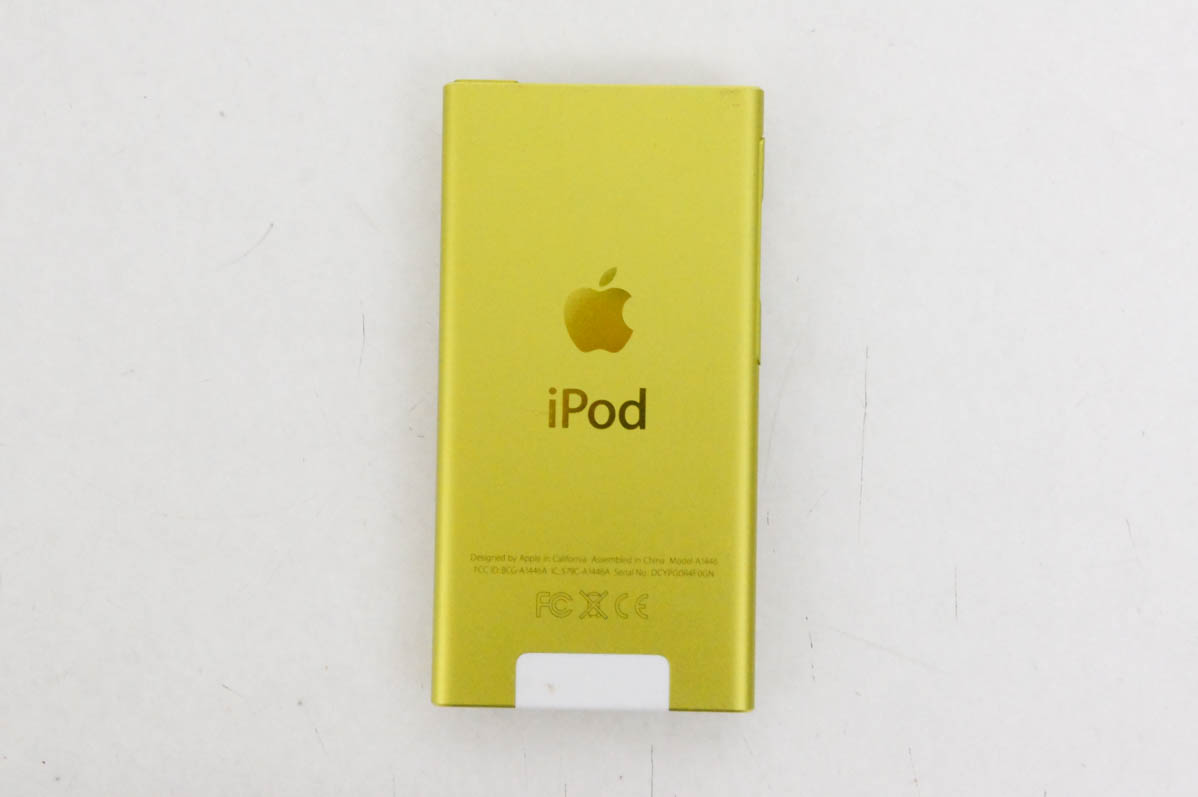 中古 Appleアップル 第7世代 iPod nano 16GB イエロー MD476J : エス