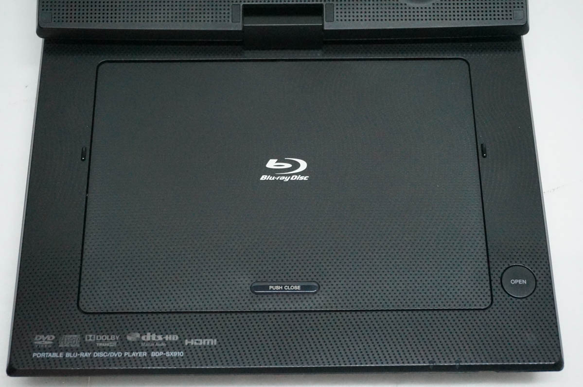 ポータブルブルーレイ、DVDプレーヤー（再生可能メディア：BDーRE DL